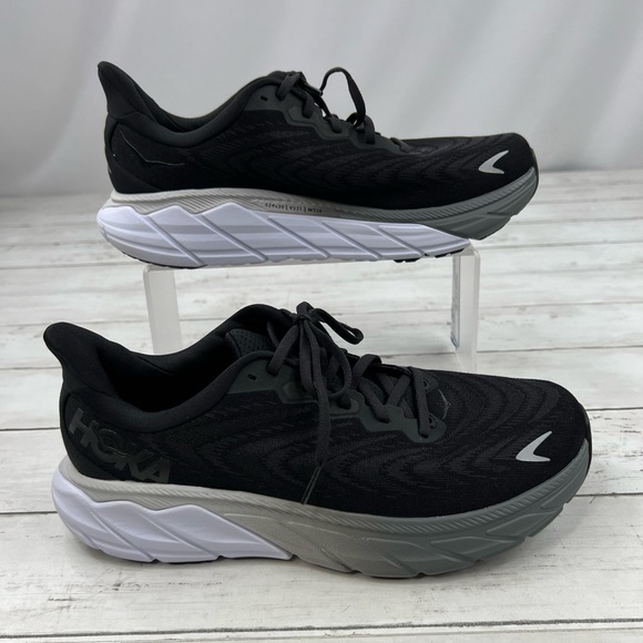 Hoka One One W Arahi 6 Women’s Size 10.5B ‘White Black’ - Picture 4 of 11